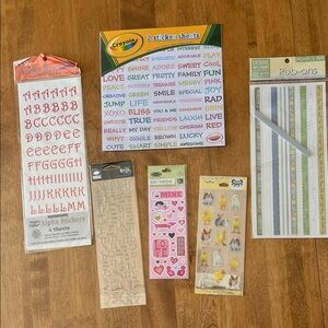Sticker and Rub-On Craft Set